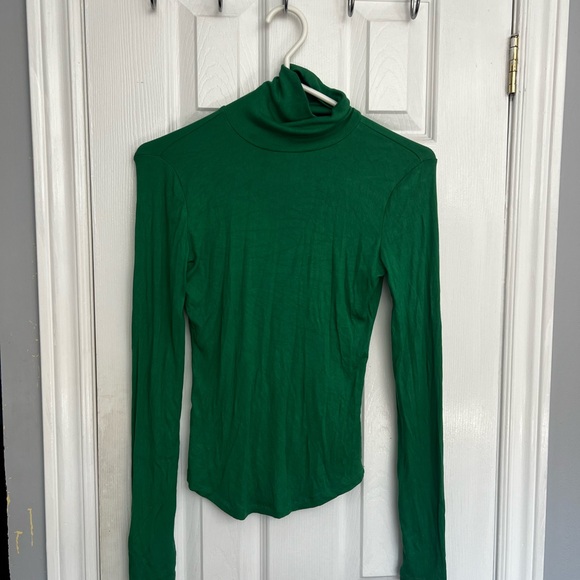 Aritzia freshman green turtleneck - Picture 1 of 2